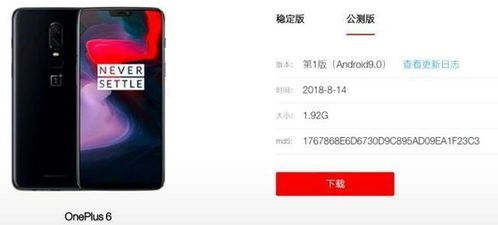 一加6怎样升安卓9系统,解锁更多可能